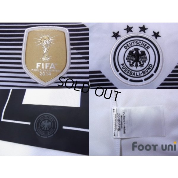 Photo7: Germany 2018 Home Shirts and shorts Set #10 Özil