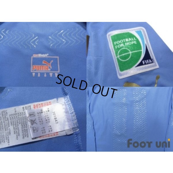 Photo5: Uruguay 2014 Home Authentic Shirts and shorts Set #9 L.Suarez