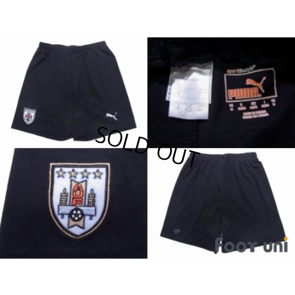 Photo8: Uruguay 2014 Home Authentic Shirts and shorts Set #9 L.Suarez