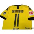 Photo5: Borussia Dortmund 2019-2020 Home Shirts and shorts Set #11 Reus 110th Anniversary Bundesliga Patch/Badge