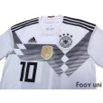 Photo4: Germany 2018 Home Shirts and shorts Set #10 Özil