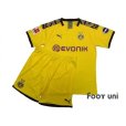 Photo1: Borussia Dortmund 2019-2020 Home Shirts and shorts Set #11 Reus 110th Anniversary Bundesliga Patch/Badge (1)