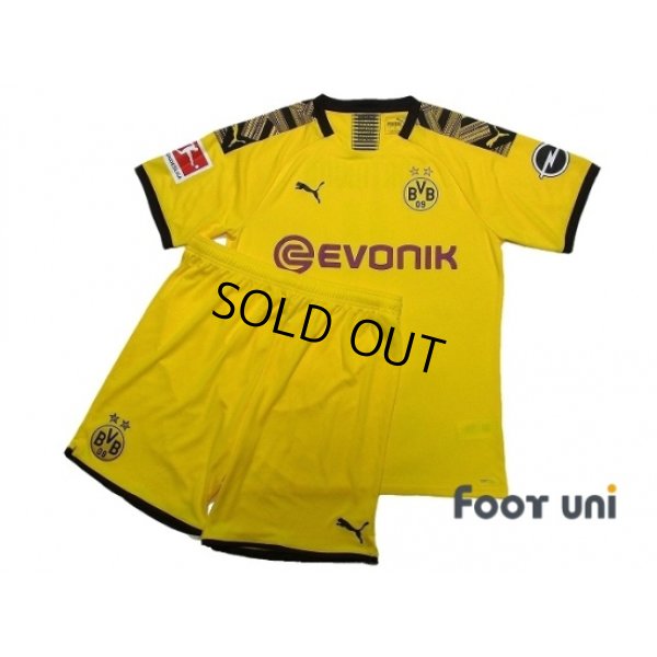 Photo1: Borussia Dortmund 2019-2020 Home Shirts and shorts Set #11 Reus 110th Anniversary Bundesliga Patch/Badge