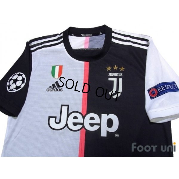 Photo4: Juventus 2019-2020 Home Authentic Shirts and shorts Set #7 Ronaldo