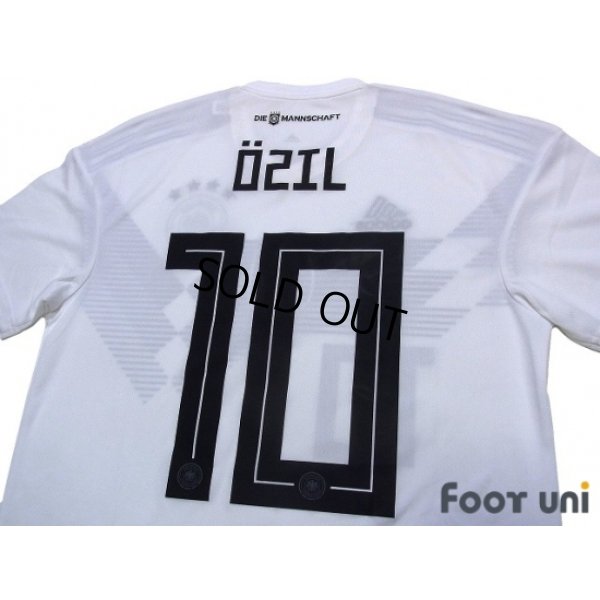 Photo5: Germany 2018 Home Shirts and shorts Set #10 Özil