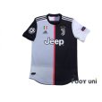 Photo2: Juventus 2019-2020 Home Authentic Shirts and shorts Set #7 Ronaldo (2)