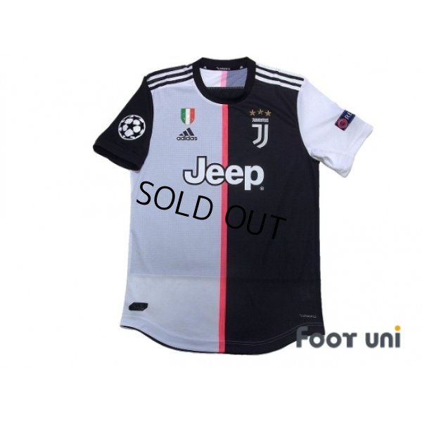Photo2: Juventus 2019-2020 Home Authentic Shirts and shorts Set #7 Ronaldo