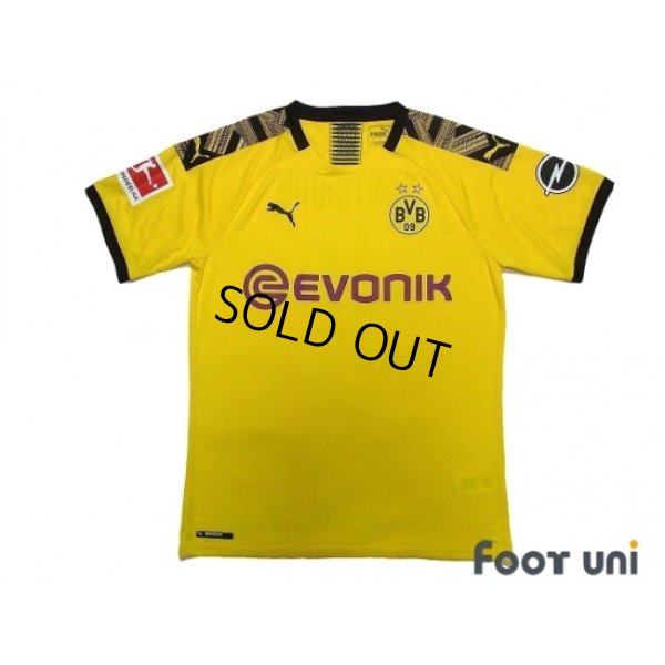 Photo2: Borussia Dortmund 2019-2020 Home Shirts and shorts Set #11 Reus 110th Anniversary Bundesliga Patch/Badge