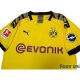 Photo4: Borussia Dortmund 2019-2020 Home Shirts and shorts Set #11 Reus 110th Anniversary Bundesliga Patch/Badge