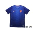 Photo1: Netherlands 2014 Away Authentic Shirt (1)