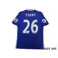 Photo2: Chelsea 2016-2017 Home Shirt #26 John Terry Premier League Patch/Badge (2)