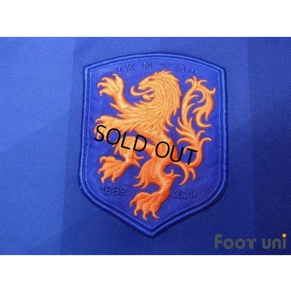 Photo5: Netherlands 2014 Away Authentic Shirt