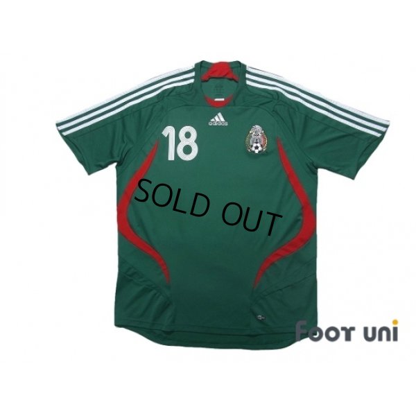 Photo1: Mexico 2007-2008 Home Shirt #18 Andres Guardado