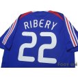 Photo4: France Euro 2008 Home Shirt #22 Ribery