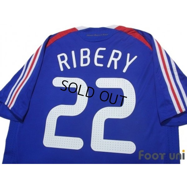 Photo4: France Euro 2008 Home Shirt #22 Ribery