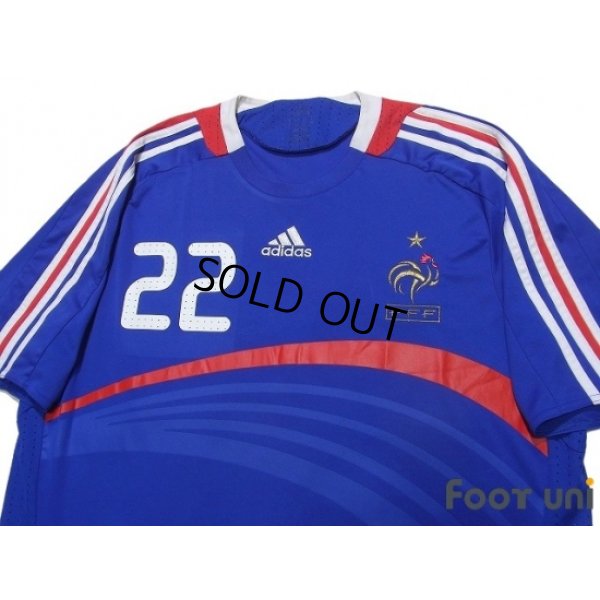 Photo3: France Euro 2008 Home Shirt #22 Ribery