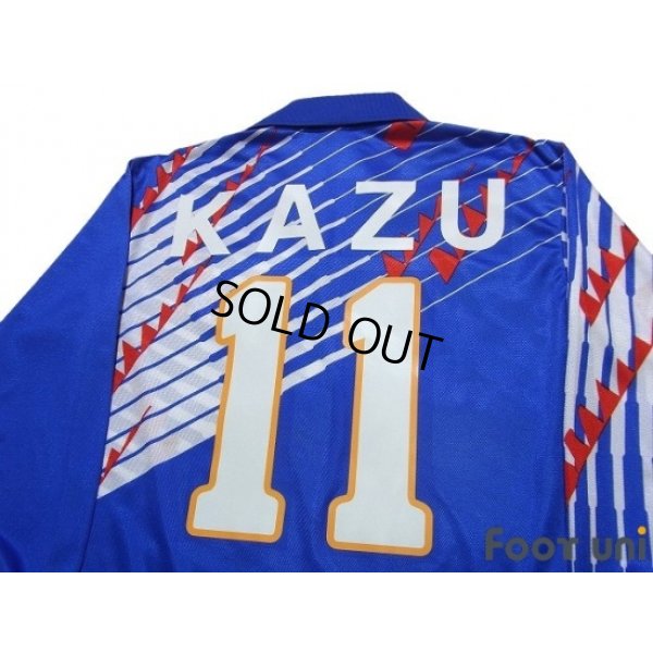 Photo4: Japan 1993 Home Long Sleeve Shirt #11 Kazu