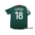 Photo2: Mexico 2007-2008 Home Shirt #18 Andres Guardado (2)