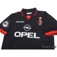 Photo3: AC Milan 1997-1998 3rd Shirt #30 Leonardo Lega Calcio Patch/Badge