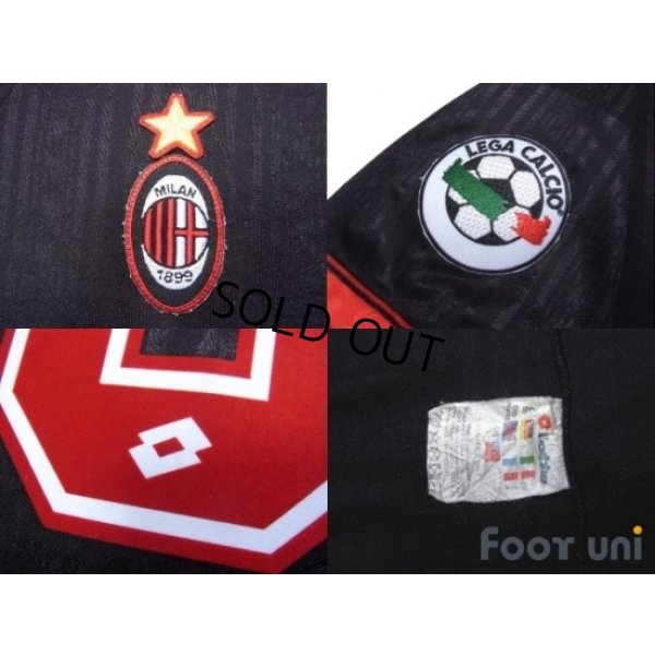 Photo6: AC Milan 1997-1998 3rd Shirt #30 Leonardo Lega Calcio Patch/Badge