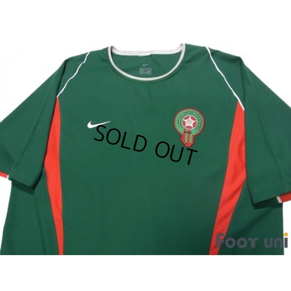 Photo3: Morocco 2002-2004 Home Shirt