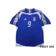 Photo1: Greece Euro 2004 Away Shirt #9 Charisteas UEFA Euro 2004 Patch/Badge UEFA Fair Play Patch/Badge (1)