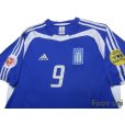 Photo3: Greece Euro 2004 Away Shirt #9 Charisteas UEFA Euro 2004 Patch/Badge UEFA Fair Play Patch/Badge
