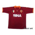 Photo1: AS Roma 2001-2002 Home Shirt Scudetto Patch/Badge w/tags (1)