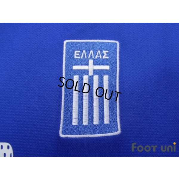 Photo6: Greece Euro 2004 Away Shirt #9 Charisteas UEFA Euro 2004 Patch/Badge UEFA Fair Play Patch/Badge