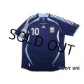 Argentina 2006 Away Shirt #10 Riquelme FIFA World Cup Germany 2006 Patch/Badge