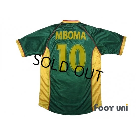 Cameroon 1998 Home Shirt #10 Mboma - Online Store From ...