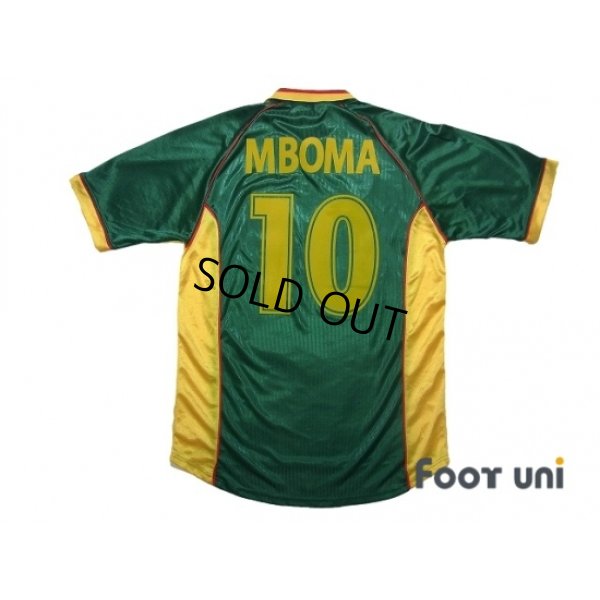 Photo2: Cameroon 1998 Home Shirt #10 Mboma