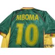 Photo4: Cameroon 1998 Home Shirt #10 Mboma (4)