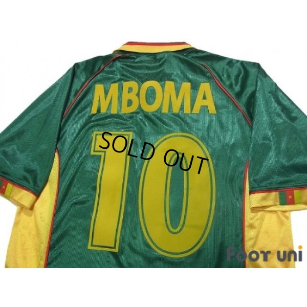 Photo4: Cameroon 1998 Home Shirt #10 Mboma