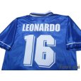 Photo4: Brazil 1995 Away Shirt #16 Leonardo