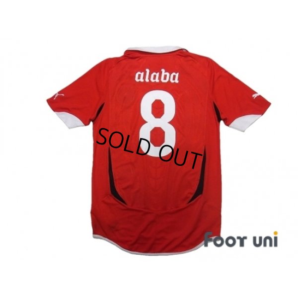 Photo2: Austria 2010 Home Shirt #8 David Alaba