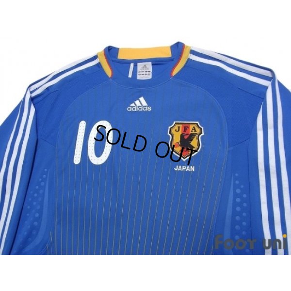 Photo3: Japan 2008 Home Long Sleeve Shirt #10 Nakamura