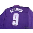 Photo4: Fiorentina 1995-1996 Home Long Sleeve Shirt #9 Batistuta