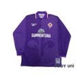 Photo1: Fiorentina 1995-1996 Home Long Sleeve Shirt #9 Batistuta (1)