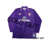 Fiorentina 1995-1996 Home Long Sleeve Shirt #9 Batistuta