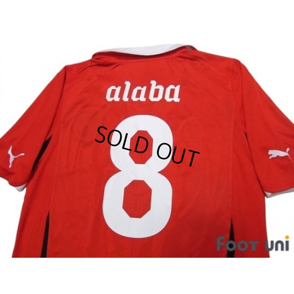 Photo4: Austria 2010 Home Shirt #8 David Alaba