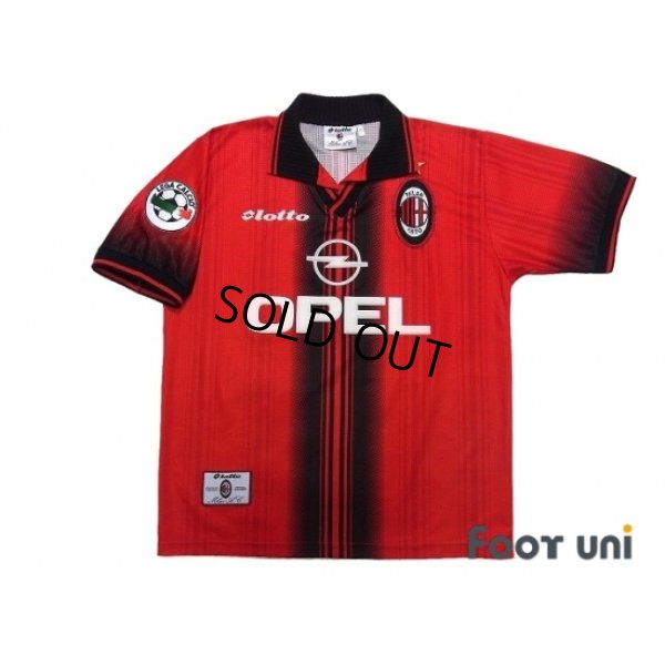 Photo1: AC Milan 1997-1998 4TH Shirt #10 Savicevic Lega Calcio Patch/Badge