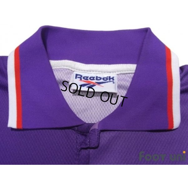 Photo5: Fiorentina 1995-1996 Home Long Sleeve Shirt #9 Batistuta