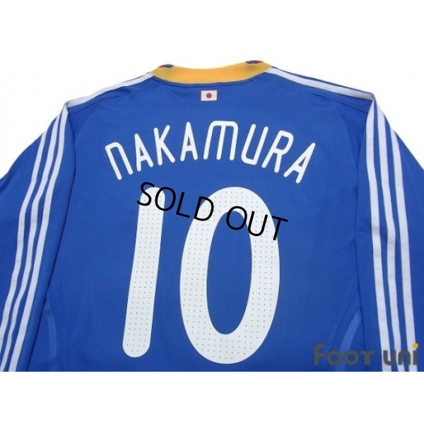 Photo4: Japan 2008 Home Long Sleeve Shirt #10 Nakamura