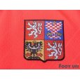 Photo6: Czech Republic 1996 Home Shirt #8 Poborsky UEFA Euro 1996 Patch/Badge UEFA Fair Play Patch/Badge