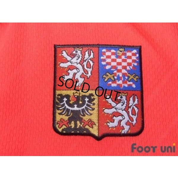 Photo6: Czech Republic 1996 Home Shirt #8 Poborsky UEFA Euro 1996 Patch/Badge UEFA Fair Play Patch/Badge
