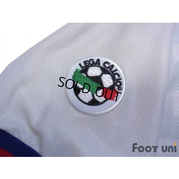 Photo7: Bologna 1998-1999 Away Shirt #10 Signori Lega Calcio Patch/Badge
