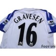 Photo4: Everton 2004-2005 Away Shirt #16 Gravesen BARCLAYS PREMIERSHIP Patch/Badge