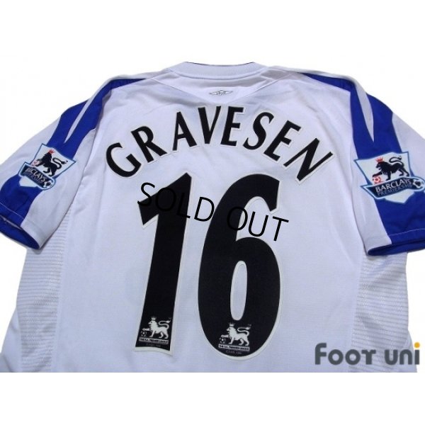 Photo4: Everton 2004-2005 Away Shirt #16 Gravesen BARCLAYS PREMIERSHIP Patch/Badge