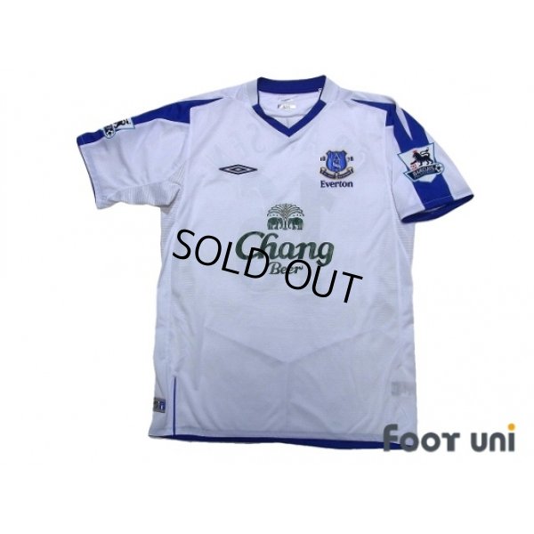 Photo1: Everton 2004-2005 Away Shirt #16 Gravesen BARCLAYS PREMIERSHIP Patch/Badge